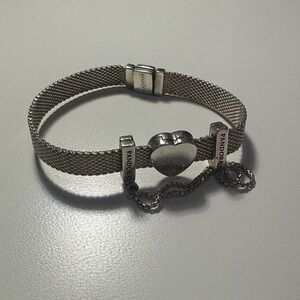 Pandora Silver Mesh Chain Bracelet